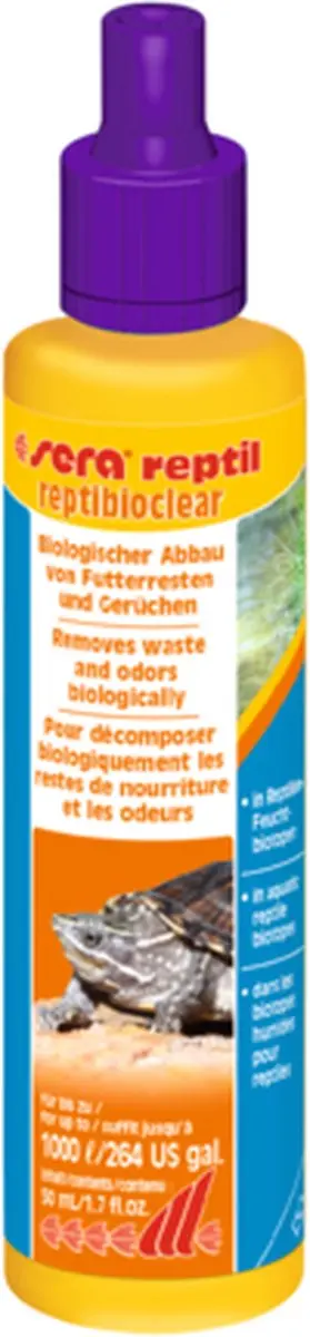 Sera Reptibioclear Biologische Filtering 50ml