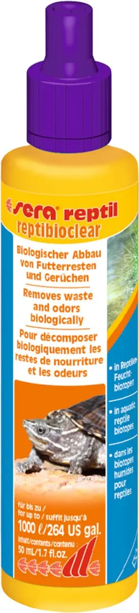 Sera Reptibioclear Biologische Filtering 50ml