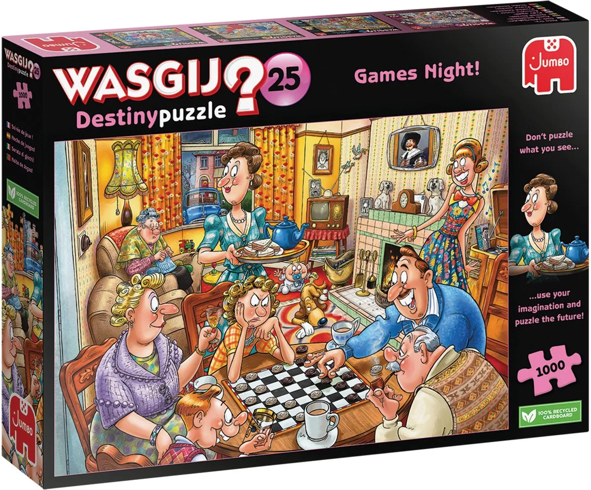 Wasgij Destiny 25 Legpuzzel 1000 Stuks - Meerkleurig