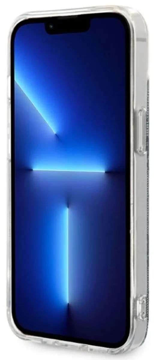 GUESS iPhone 14 Plus Hoesje MagSafe Blauw