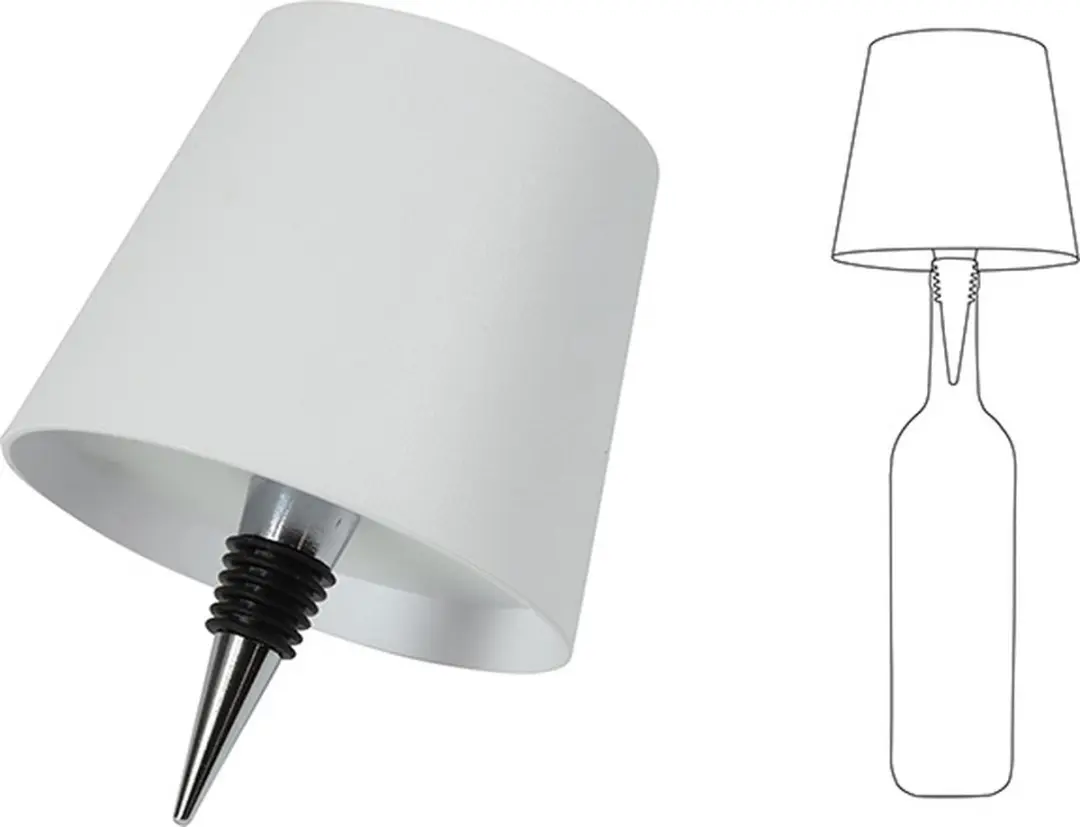 Countryfield Flessenkurk LED Lux Wit