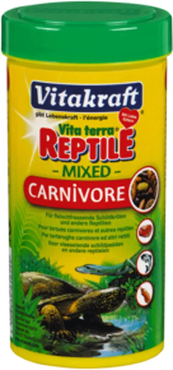 Vitakraft Reptiel Gemengde Carnivore 250ml