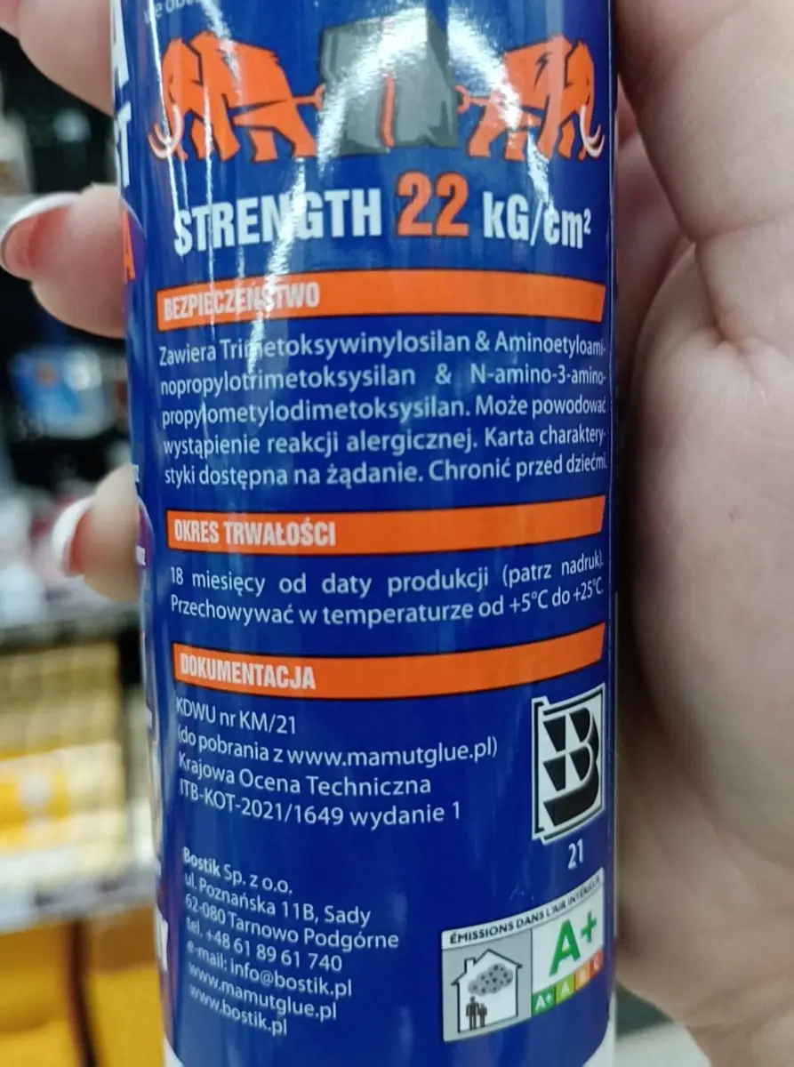 Bostik Universele Montagekleefstof 290ml - Wit - afbeelding 6 van 6