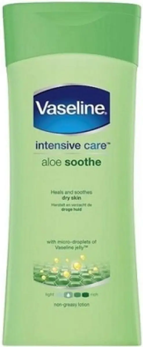 Vaseline Bodylotion Aloe Soothe 200ml - 2 Stuks