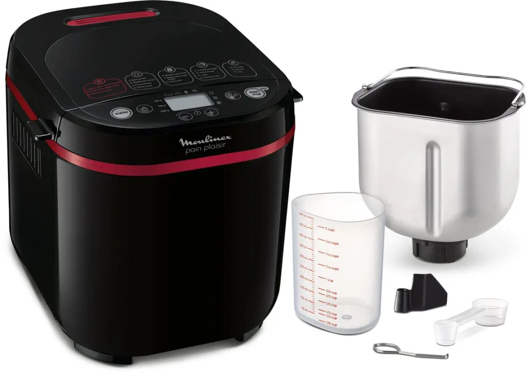Moulinex OW2208 Broodbakmachine - 17 Programma's - 720W - Zwart