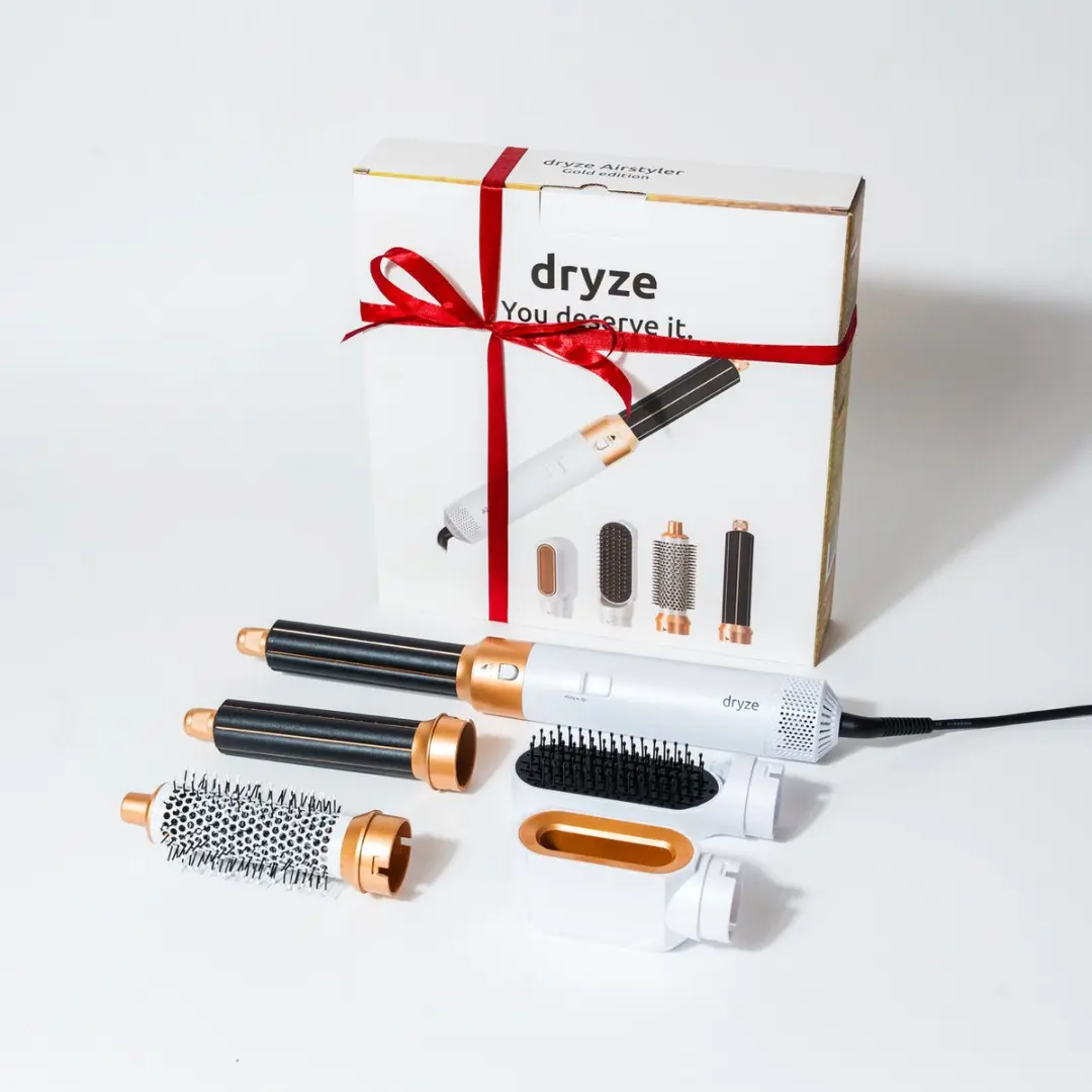 Dryze Airstyler 5-in-1 1800W - Crème/Wit
