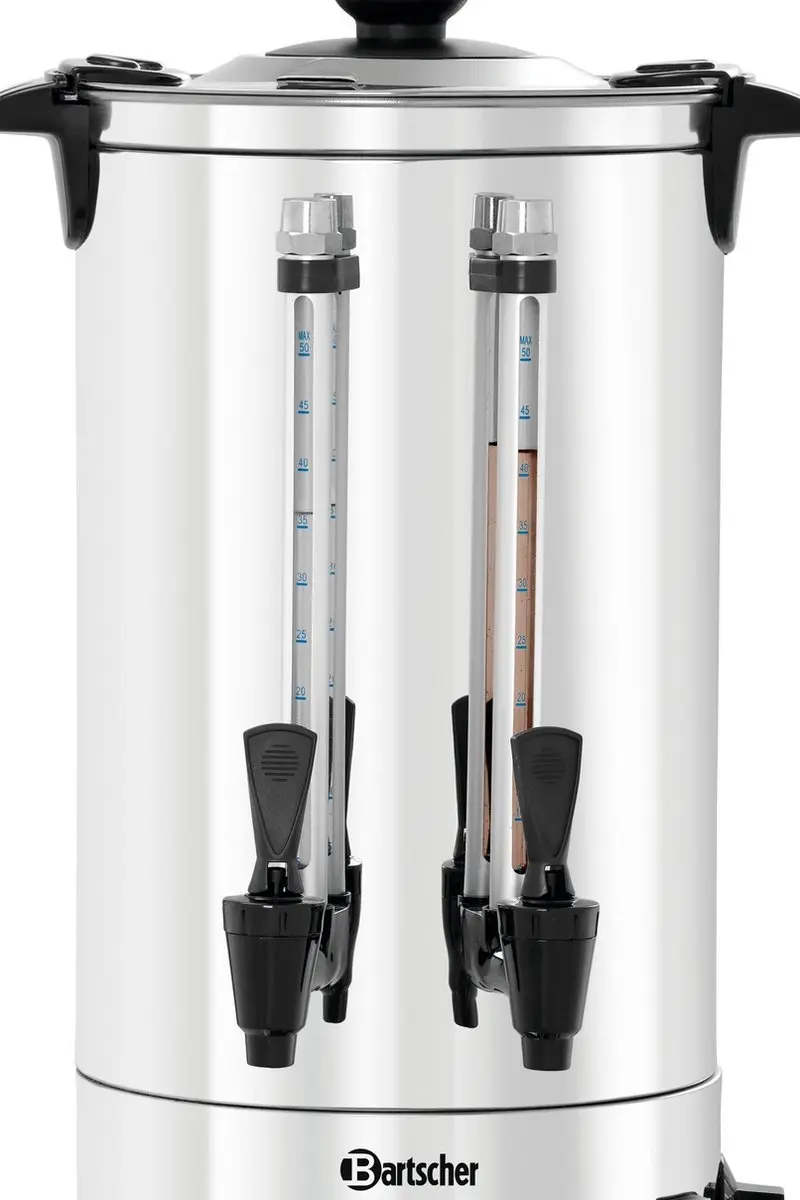 Bartscher M8000 Thee- en Heetwaterdispenser 8L - Zwart - afbeelding 6 van 6