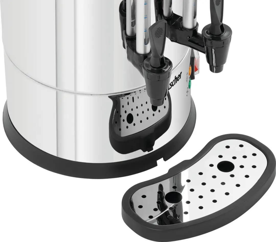 Bartscher M8000 Thee- en Heetwaterdispenser 8L - Zwart