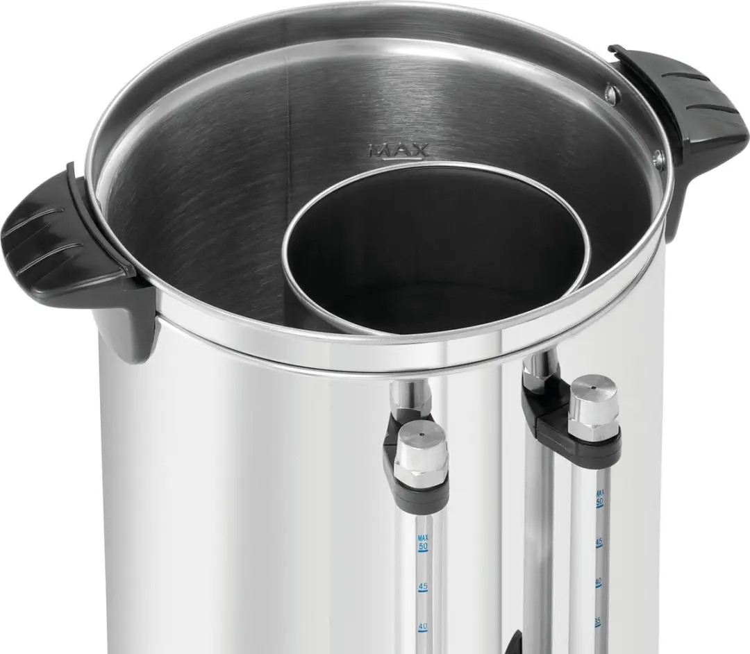 Bartscher M8000 Thee- en Heetwaterdispenser 8L - Zwart