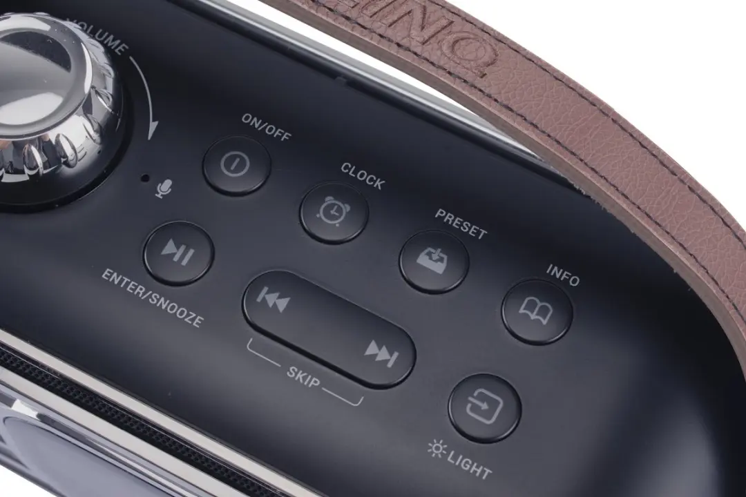 FlinQ DAB Retro Radio - Wit