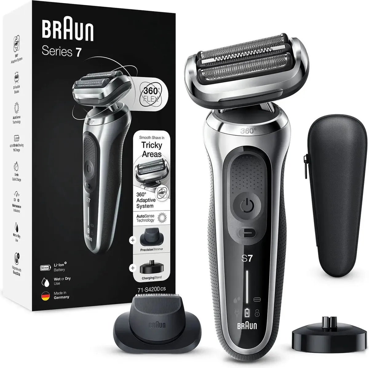 Braun Series 7 71-S4200cs Elektrisch Scheerapparaat