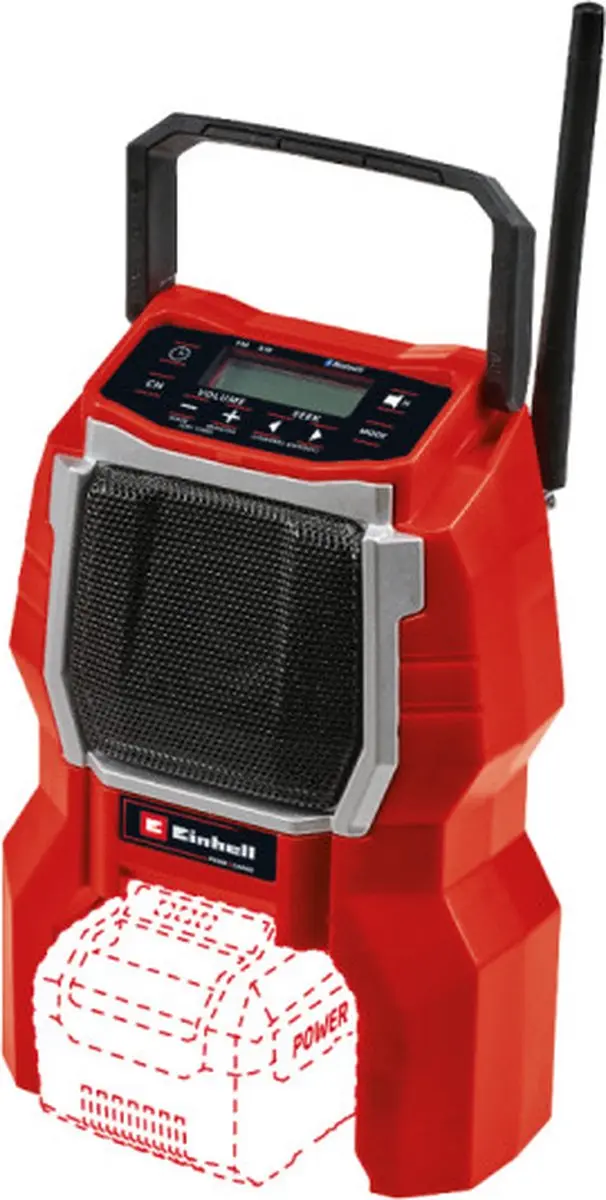 Einhell Accu Radio TE-RA 18 Li BT Solo Power X-Change