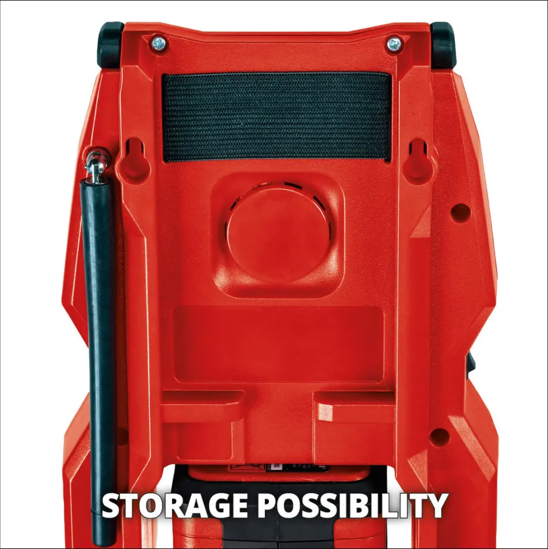 Einhell Accu Radio TE-RA 18 Li BT Solo Power X-Change - 10W - Bluetooth - Rood/Zwart