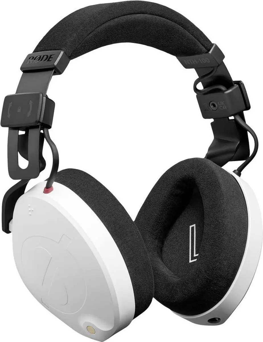 Rode NTH100W Studio Koptelefoon - Wit - afbeelding 6 van 6
