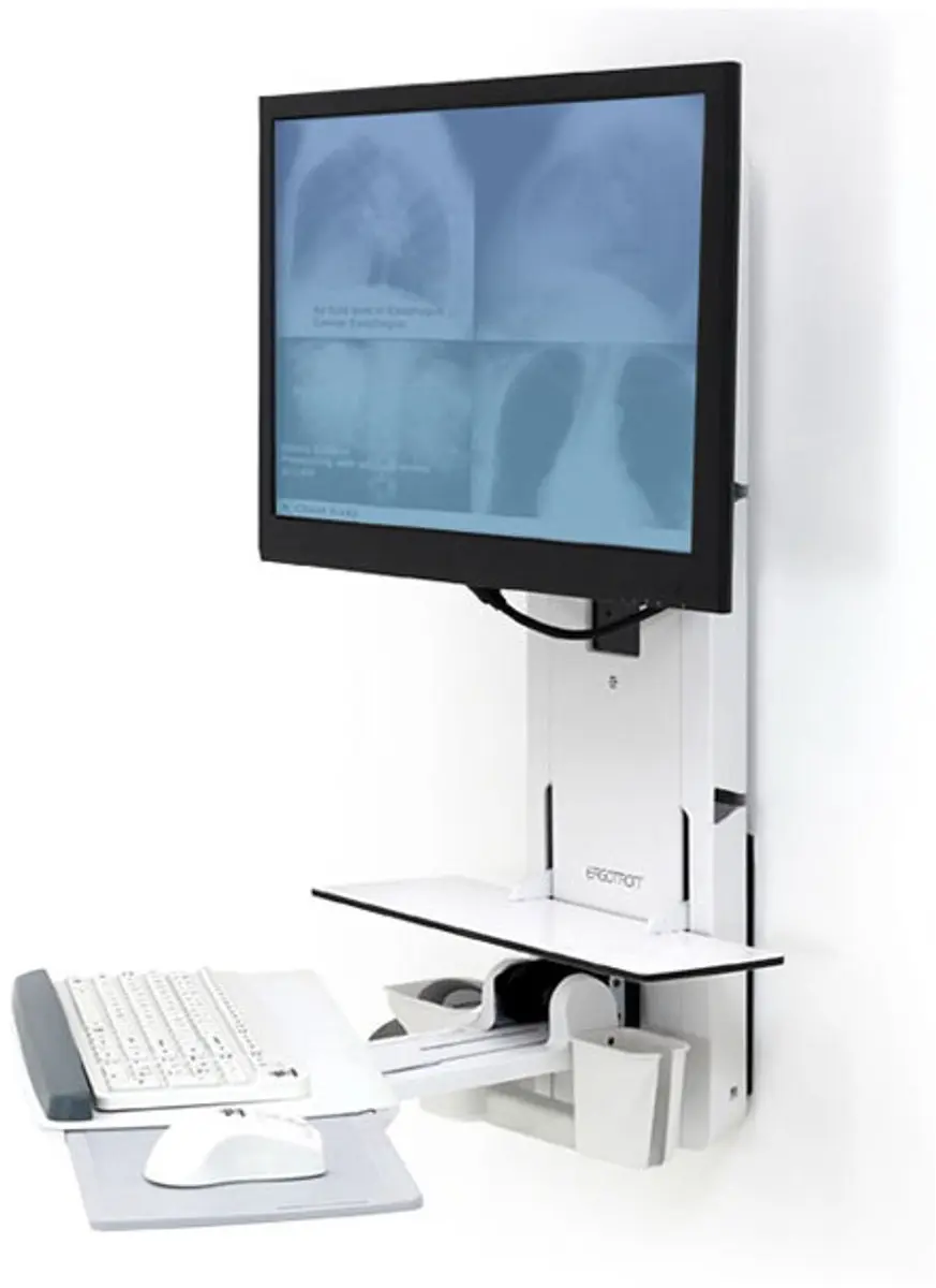 Ergotron StyleView Vertical Lift 61-080-062 Wandwerkstation