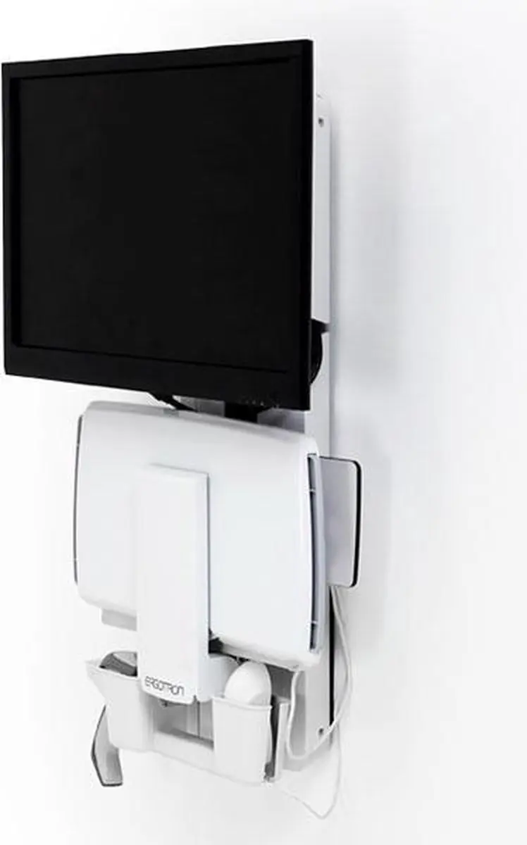 Ergotron StyleView Vertical Lift 61-080-062 Wandwerkstation - 24 Inch - Wit
