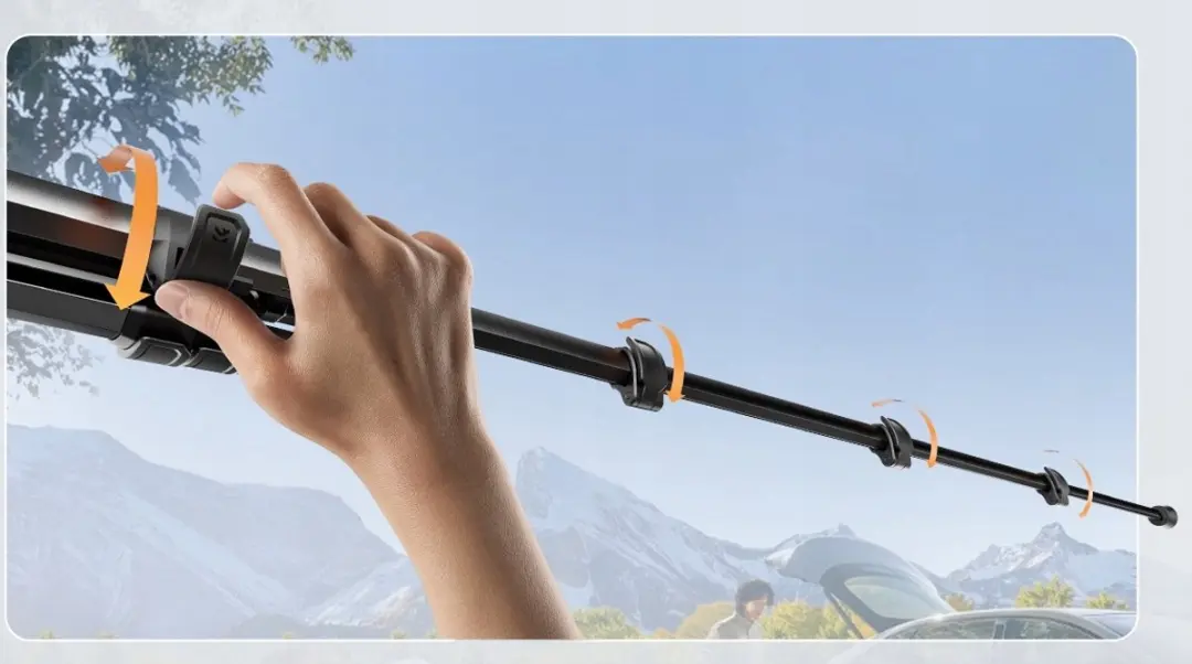 K&F Concept Statief 172cm Arca-Swiss 3D Kop - 10kg