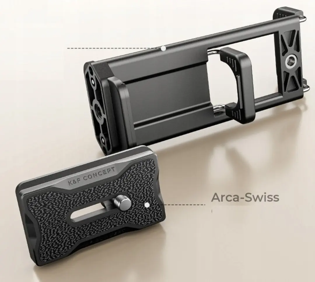 K&F Concept Statief 172cm Arca-Swiss 3D Kop - 10kg