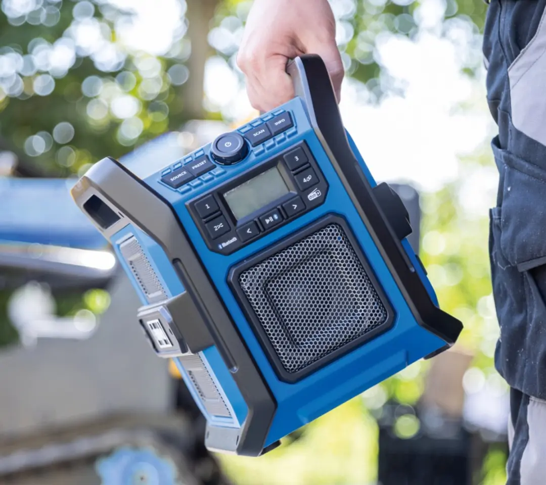 Scheppach Accu Bouwradio C-DAB30-X 20V - Blauw