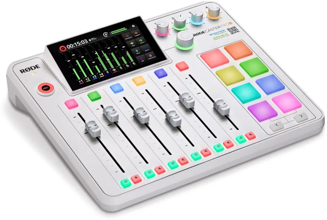 RODE RØDECaster Pro II RD118729 USB-Mixer - Wit