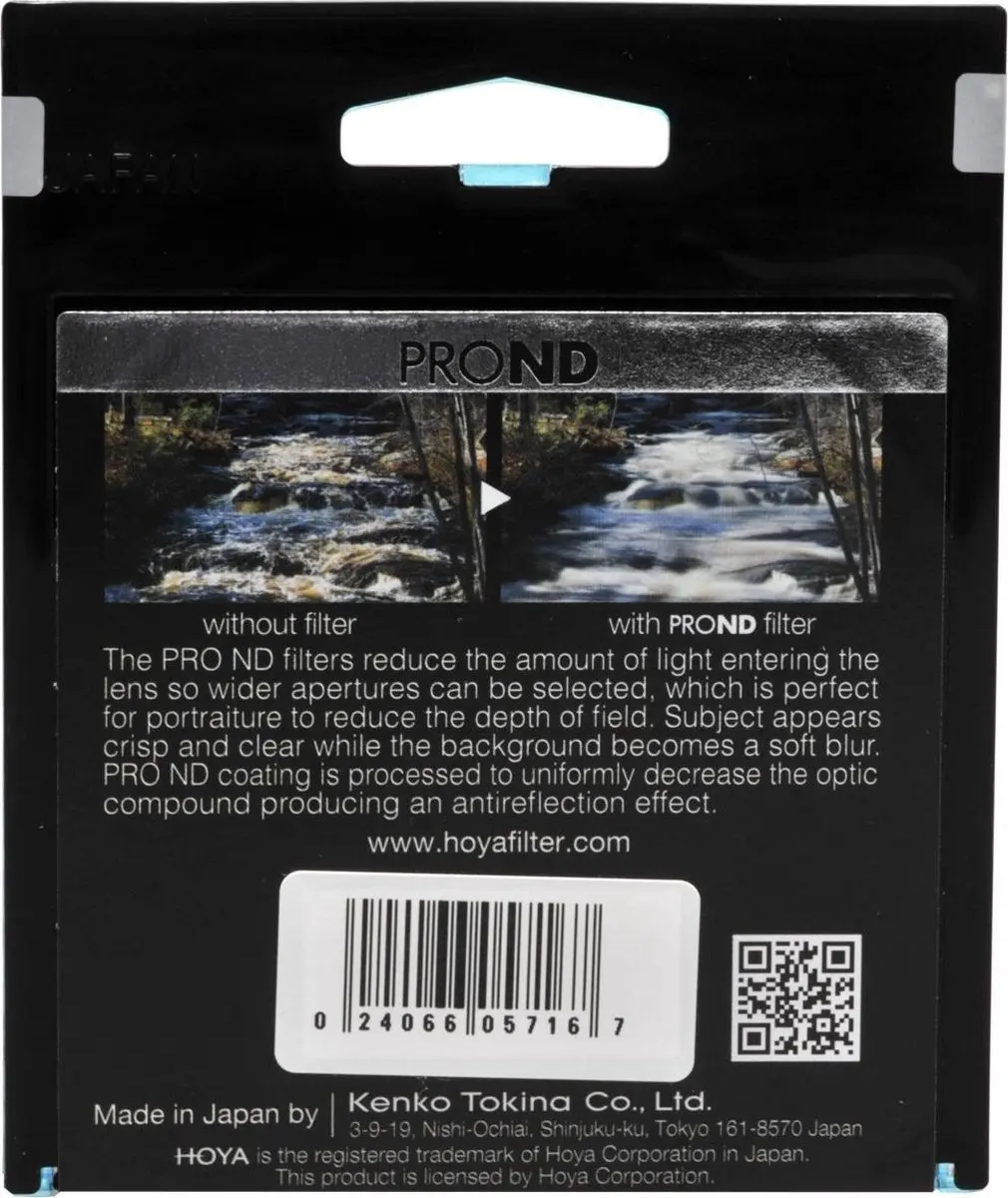 Hoya Grijsfilter PRO ND200 49mm