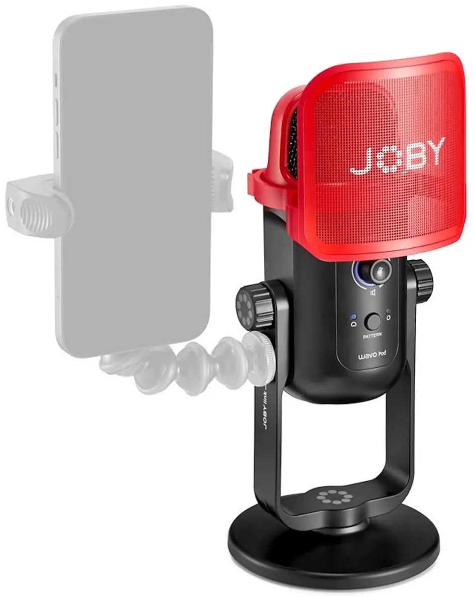 Joby JB01775-BWW Microfoon - Zwart/Rood