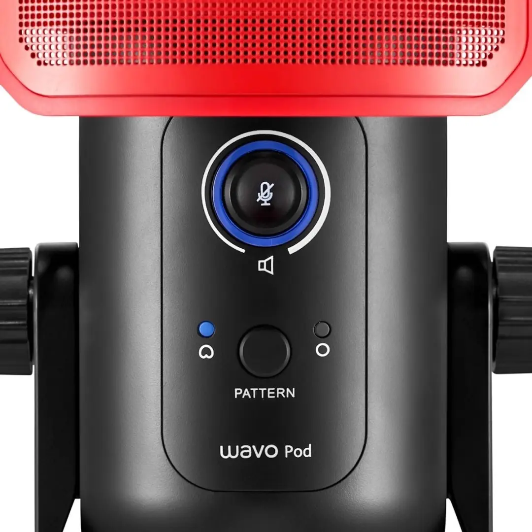 Joby JB01775-BWW Microfoon - Zwart/Rood