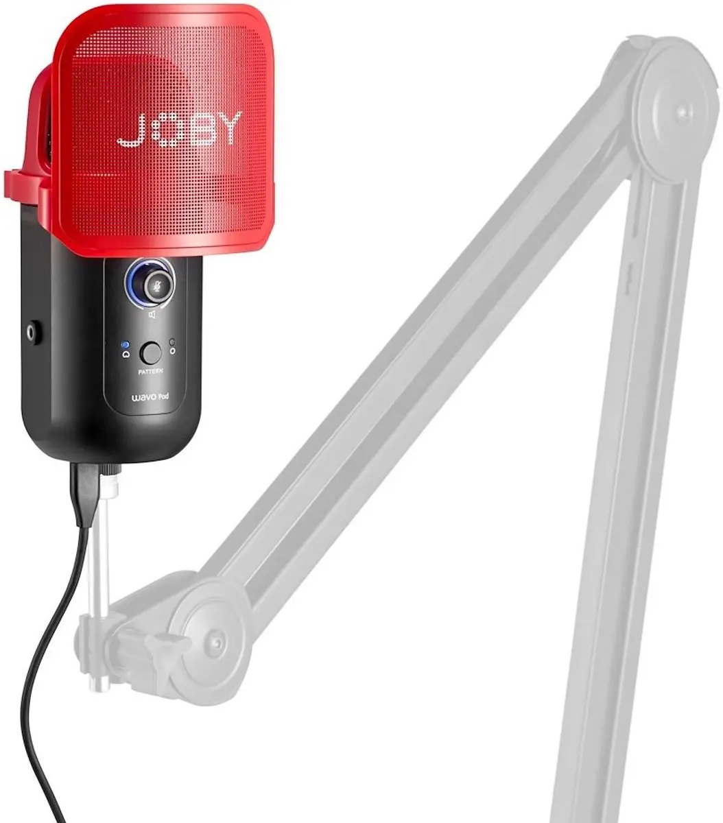 Joby JB01775-BWW Microfoon - Zwart/Rood