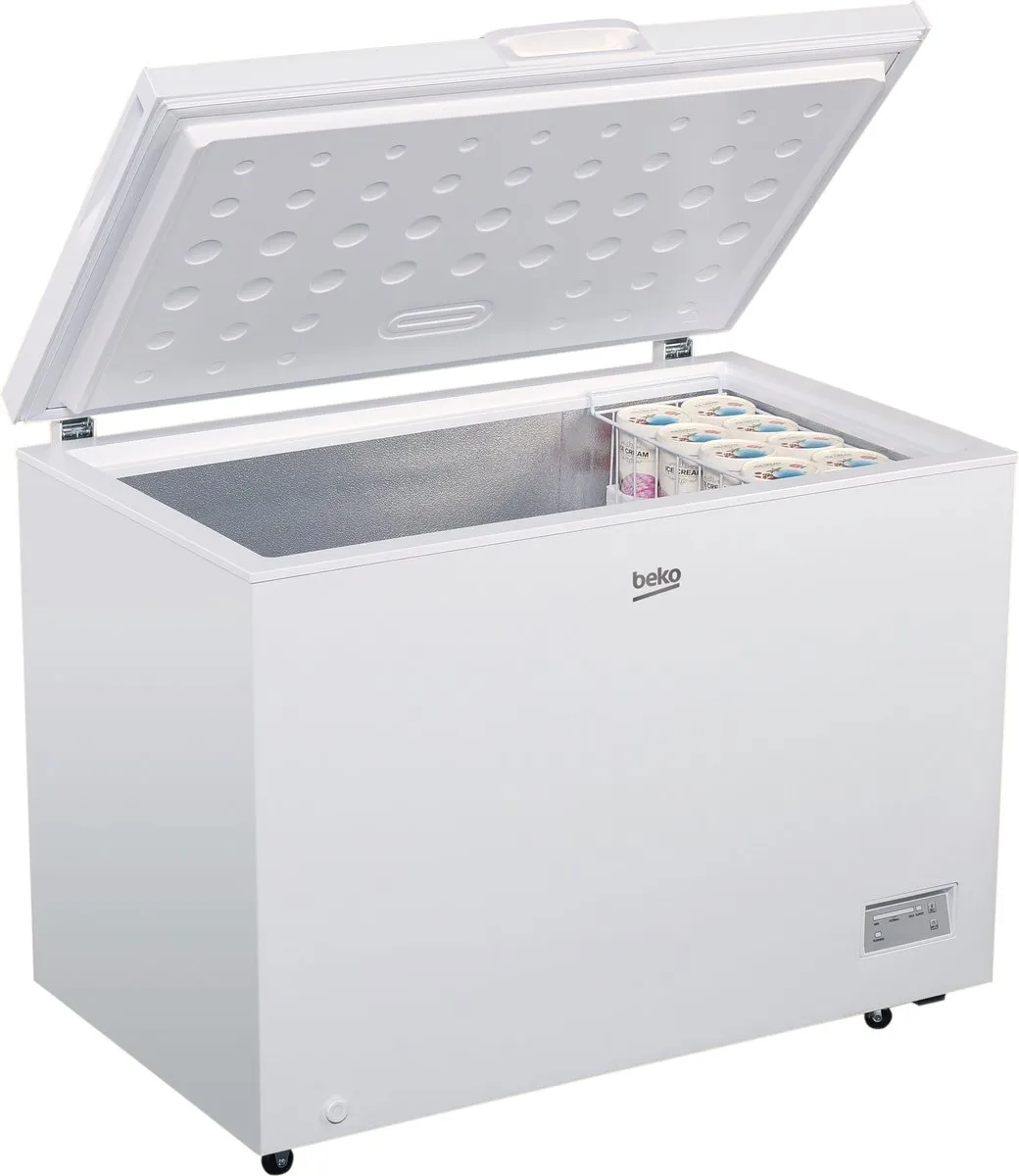 Beko CF316EWN Diepvrieskist 308L - Wit