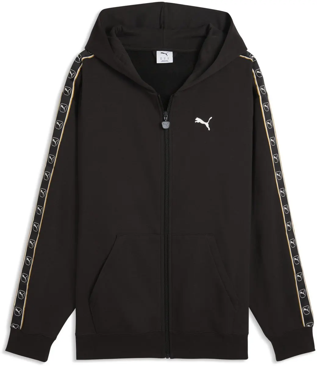 PUMA Ess Elevated Tape Hoodie 685131 01 - XL - Chocolate Fondue