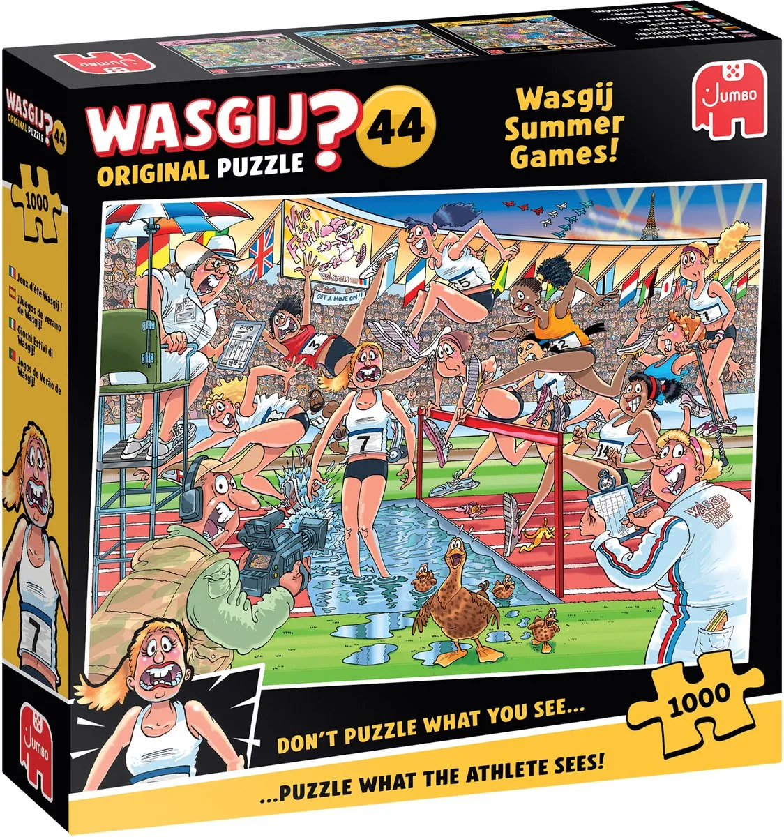 Wasgij Original 44 Summer Games Puzzel 1000 Stukjes - Meerkleurig