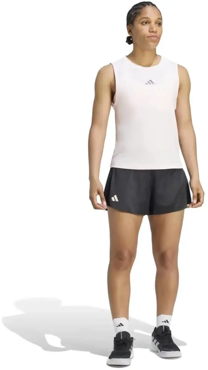 Adidas Match Pro Mouwloos T-shirt L - Wit