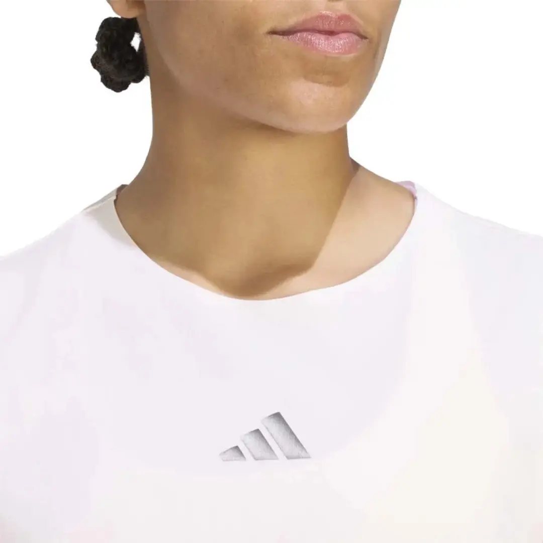 Adidas Match Pro Mouwloos T-shirt L - Wit