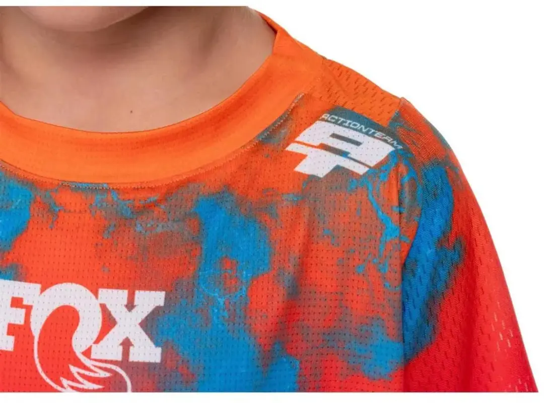 Cube Actionteam Enduro Trui Kinderen - L - Blauw - afbeelding 4 van 4
