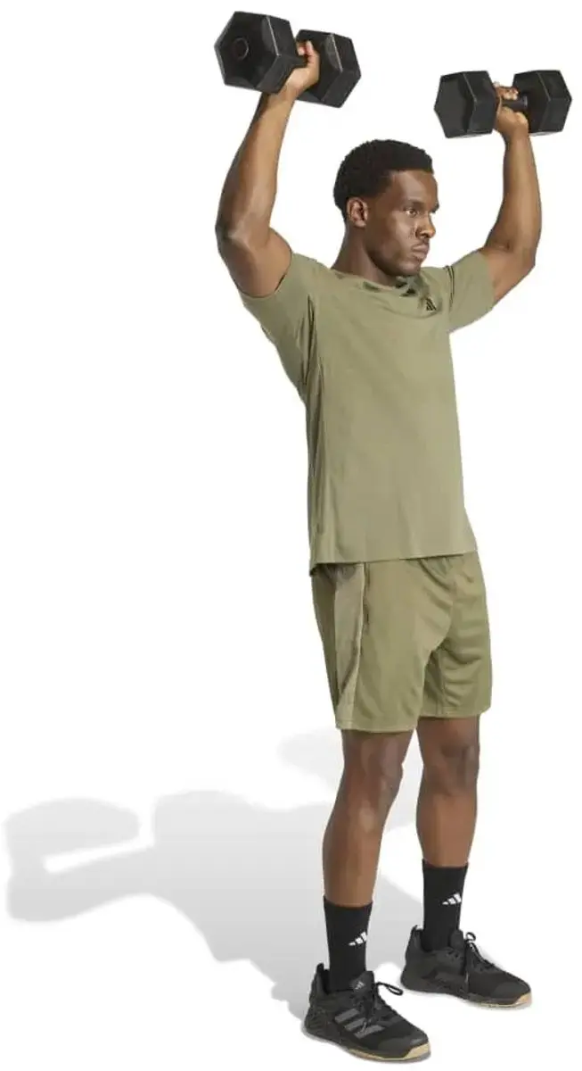 adidas Workout Essentials Korte Broek Olive Strata L