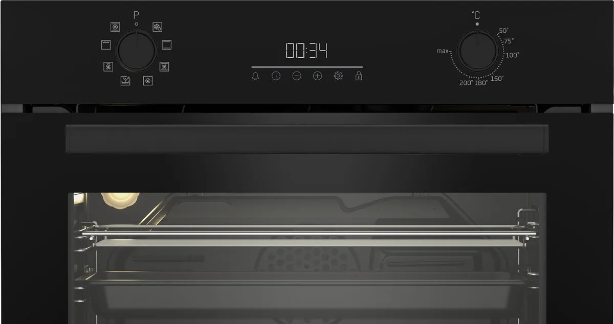 Beko BBCM13300B Inbouwoven 48L - Zwart