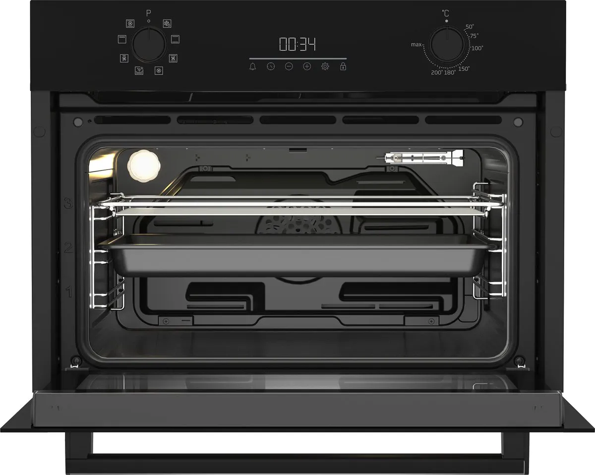 Beko BBCM13300B Inbouwoven 48L - Zwart - afbeelding 6 van 6
