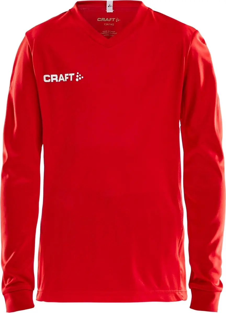 Craft Squad Jersey Solid LS Sportshirt Junior