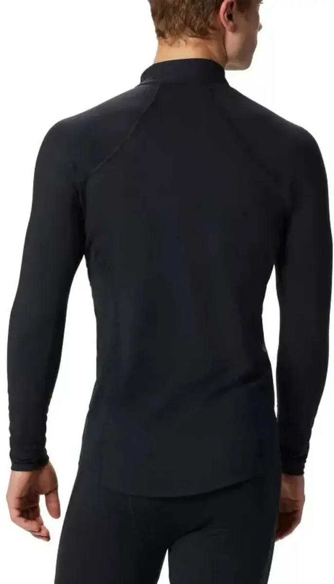 Columbia Men’s Long Sleeve T-Shirt Midweight Stretch - L - Black