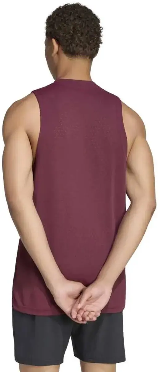 Adidas Mouwloos T-shirt - M - Paars