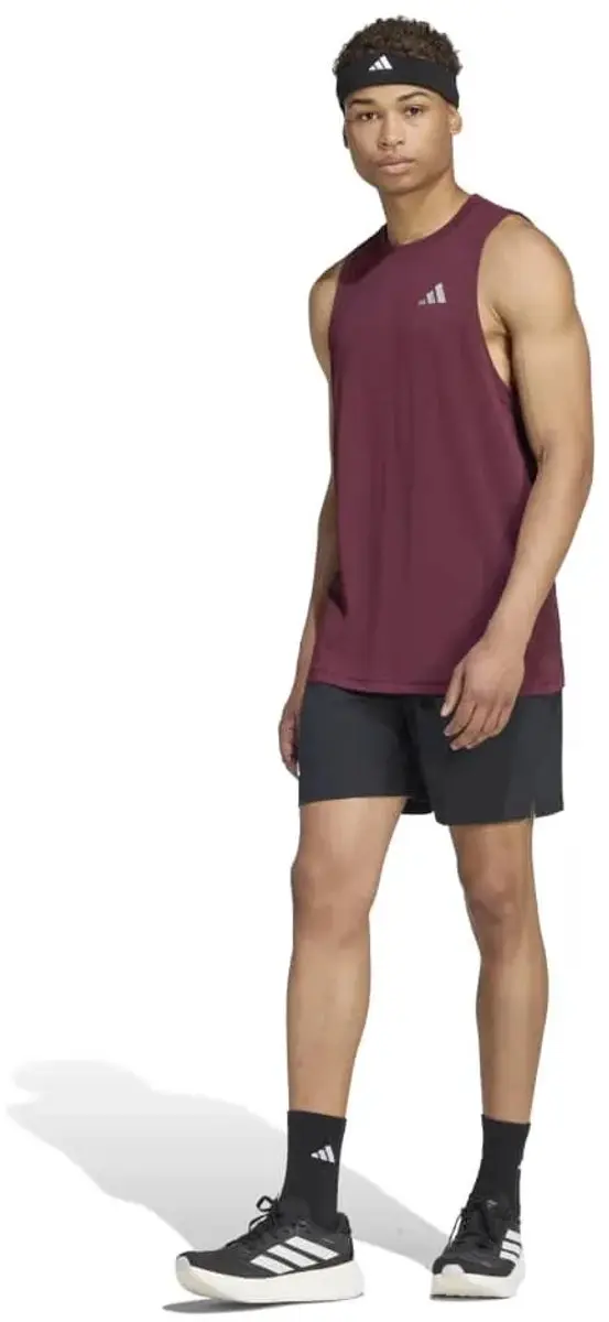 Adidas Mouwloos T-shirt - M - Paars