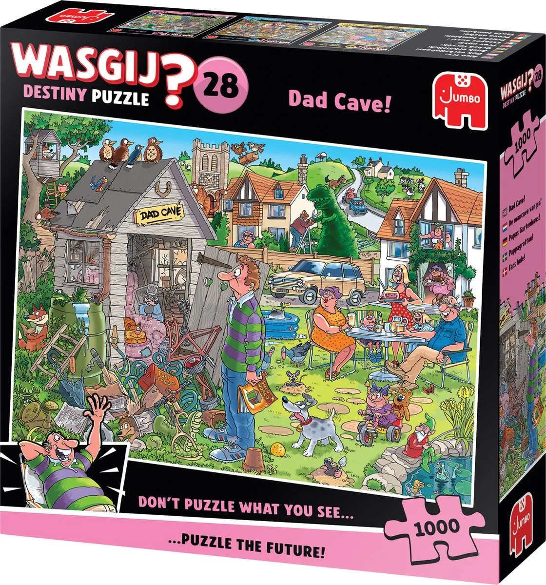 Wasgij Destiny 28 1000 Stuks - Meerkleurig