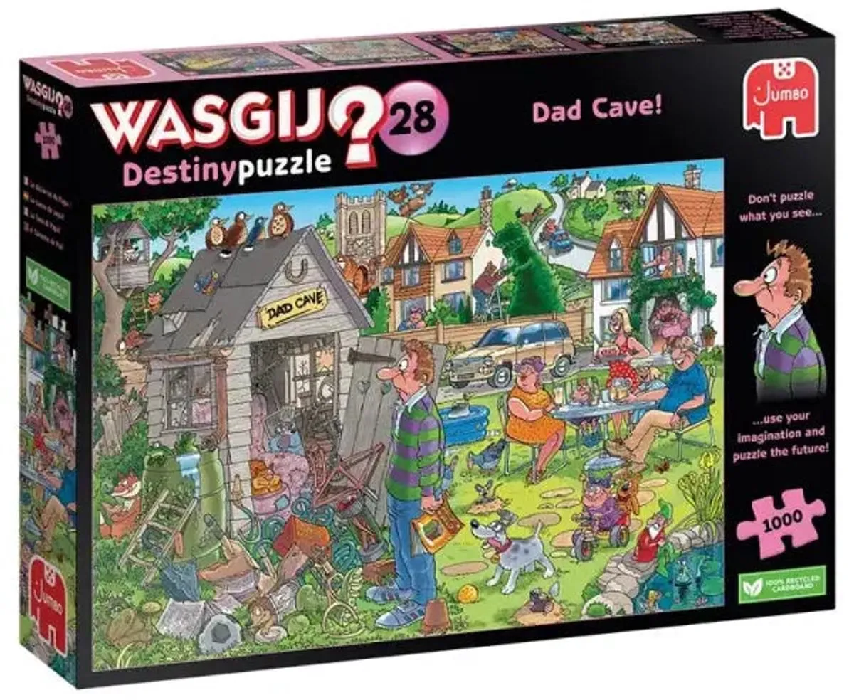 Wasgij Destiny 28 1000 Stuks - Meerkleurig
