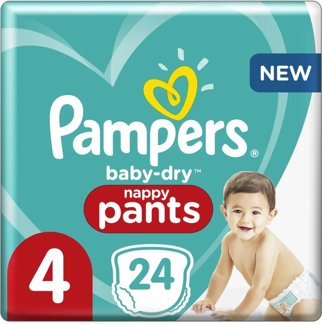 Pampers Baby-Dry Pants Maat 4