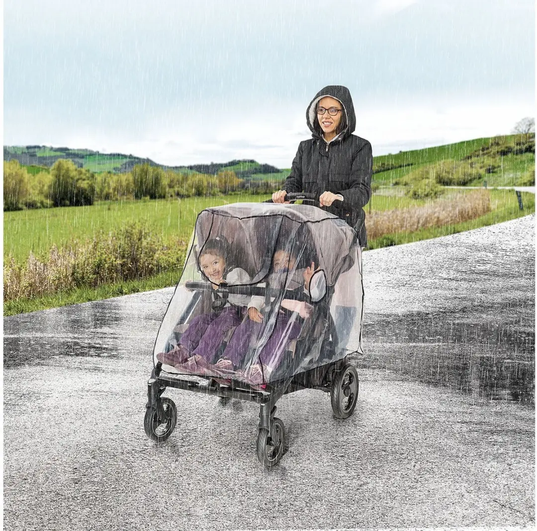 Reer Regenhoes Twinwagens Transparant