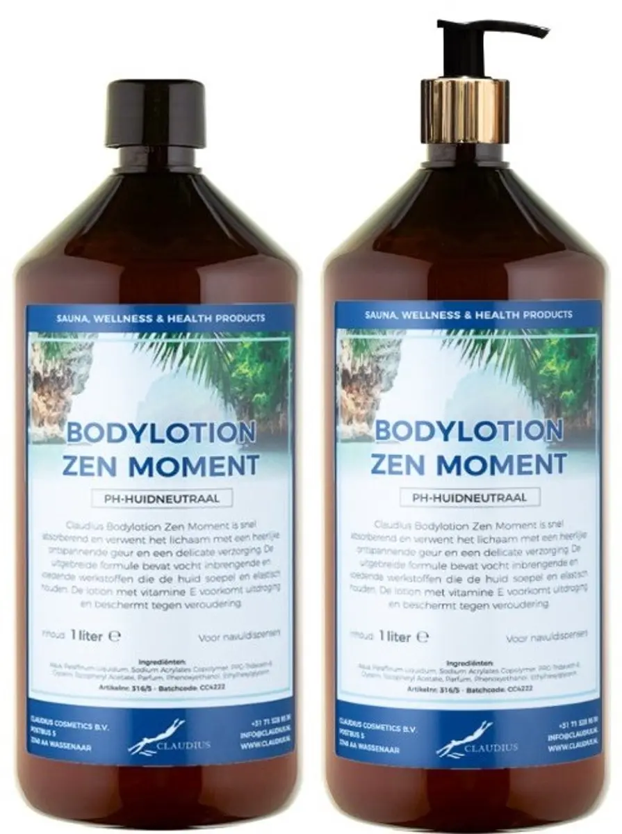Splashbox Cosmetics Zen Moment Bodylotion 2L - 2 Stuks