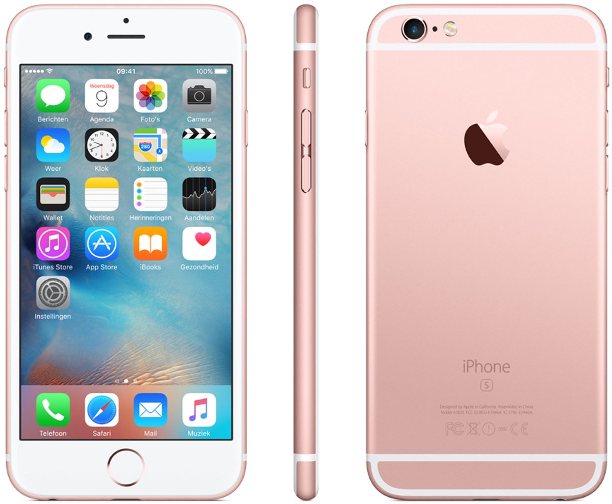 Apple iPhone 6s - 32GB - Rosegoud