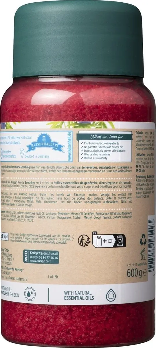 Kneipp Muscle Soothing Badkristallen Jeneverbes 6x600ml