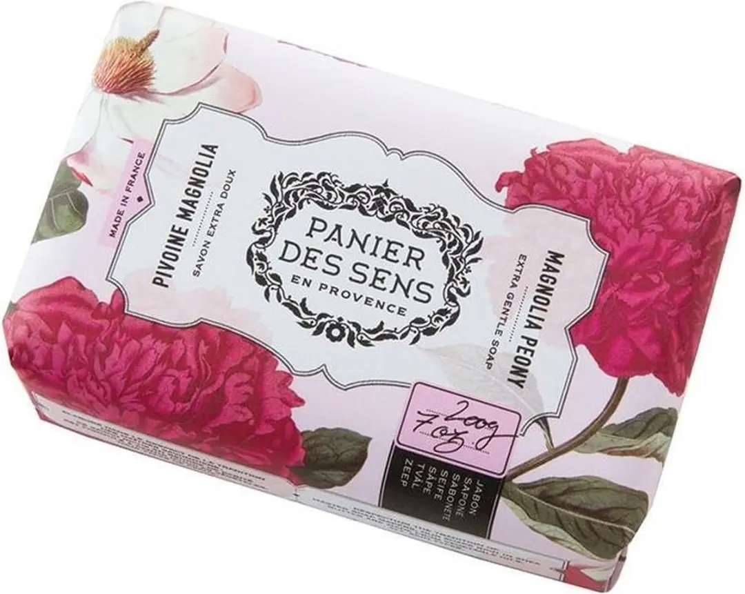 Panier des Sens Shea Butter Zeep Pivoen Magnolia 200ml