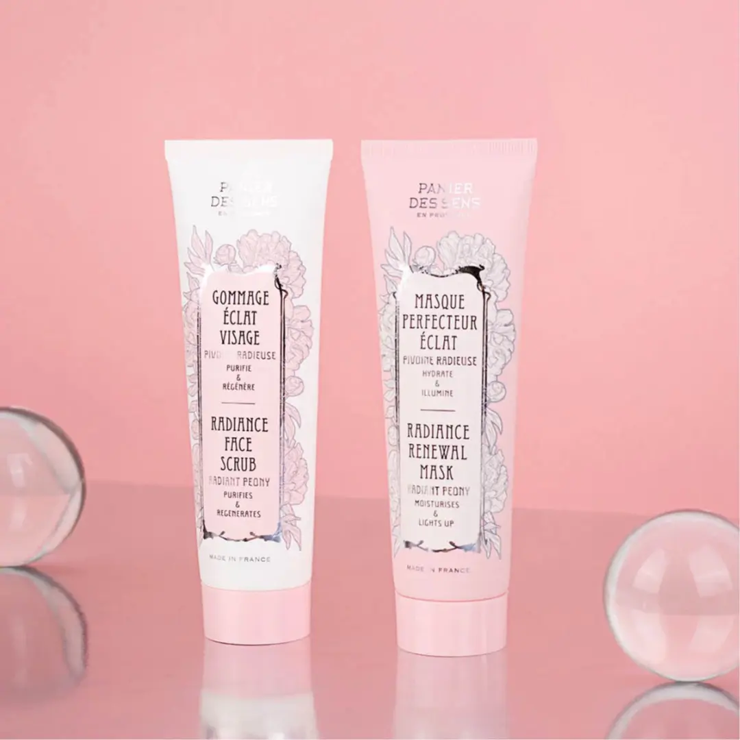 Panier des Sens Radiant Peony Facescrub 75ml